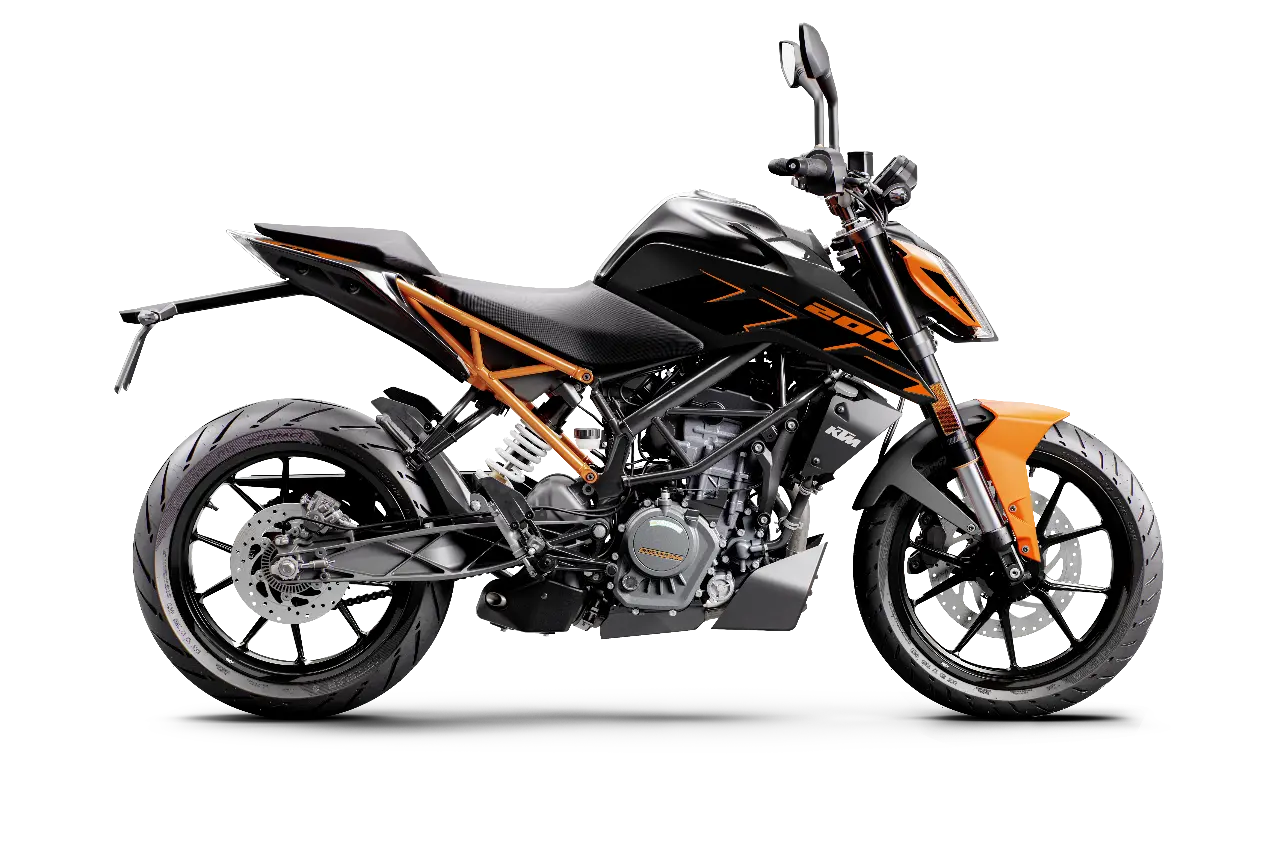 Ktm Duke Gets New Colors Electronic Orange And Dark Galvano