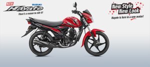 Suzuki Launches 'New Hayate' Motorcycle in India