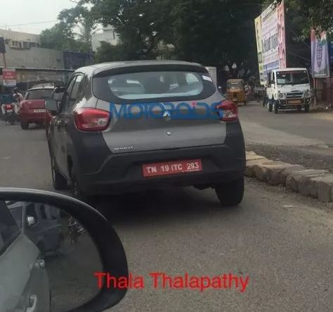 Renault Kwid Spotted 