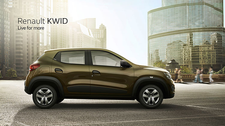 Renault Kwid Side Profile