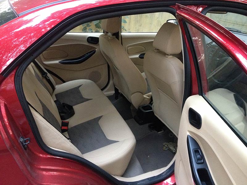 Ford Figo Aspire Rear Interiors