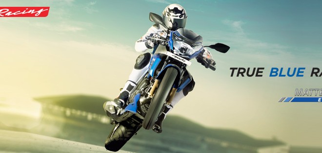 Tvs Apache Rtr New Color Introduced Matte Blue Gaadikey