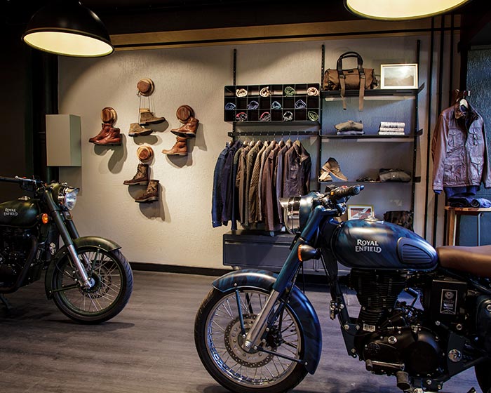 Royal Enfield Store in Paris