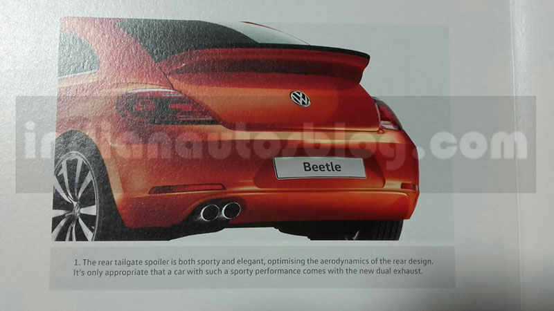 Volkswagen Beetle Brochure leaked 2