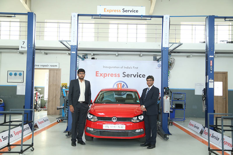 Volkswagen Express Facility in India. 