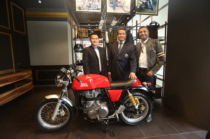 Royal Enfield Showroom in Thailand