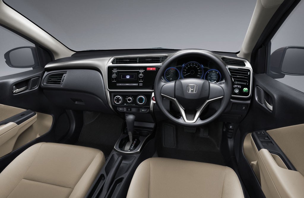 Interiors of Honda City Facelift