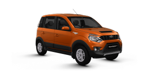 Mahindra NuvoSport Orange color