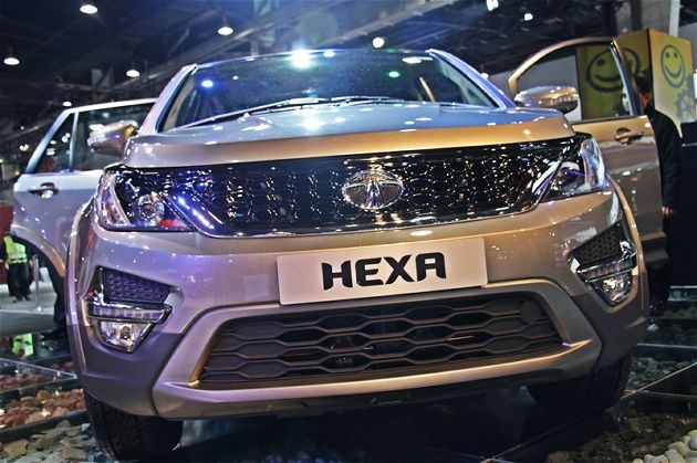 Tata Hexa Front View