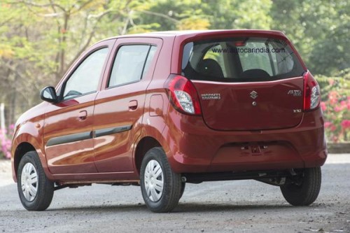 This is How the new Maruti Alto 800 Facelift looks like (2016) - GaadiKey