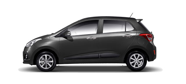 Hyundai Grand i10 Colors - Stardust Black