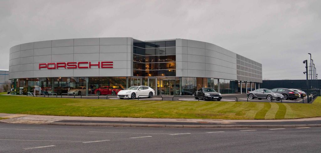 Porsche Showroom India