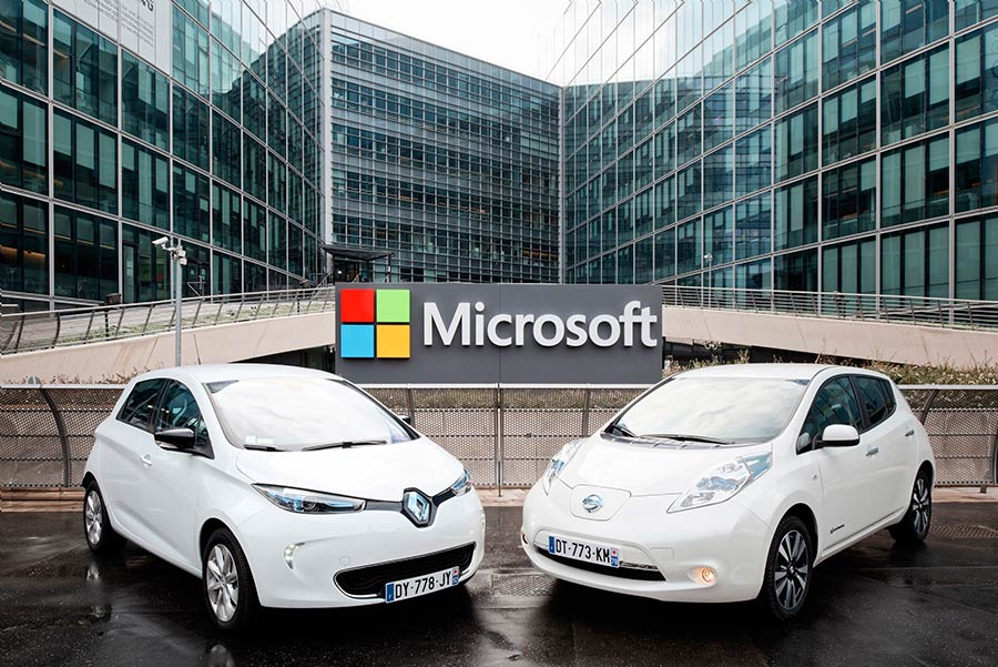 Renault-Nissan and Microsoft Partnership