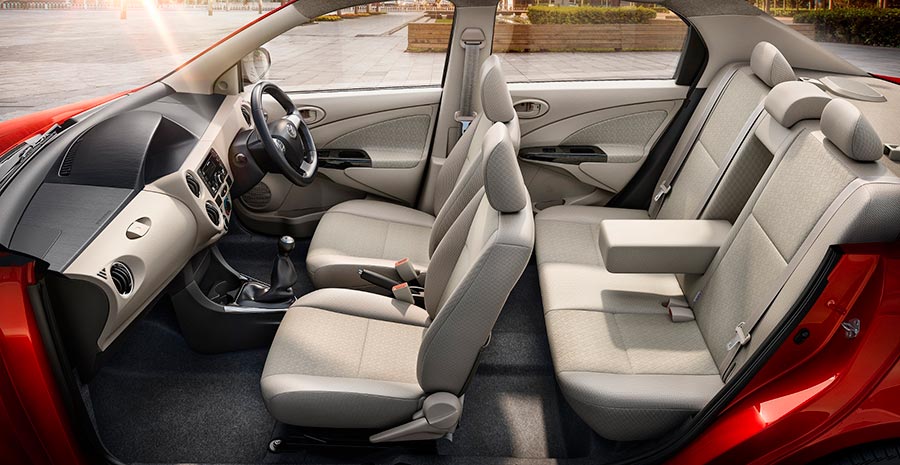 New Toyota Etios Platinum Interiors