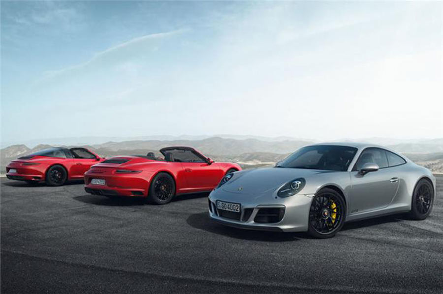 2017 Porsche 911 GTS Lineup