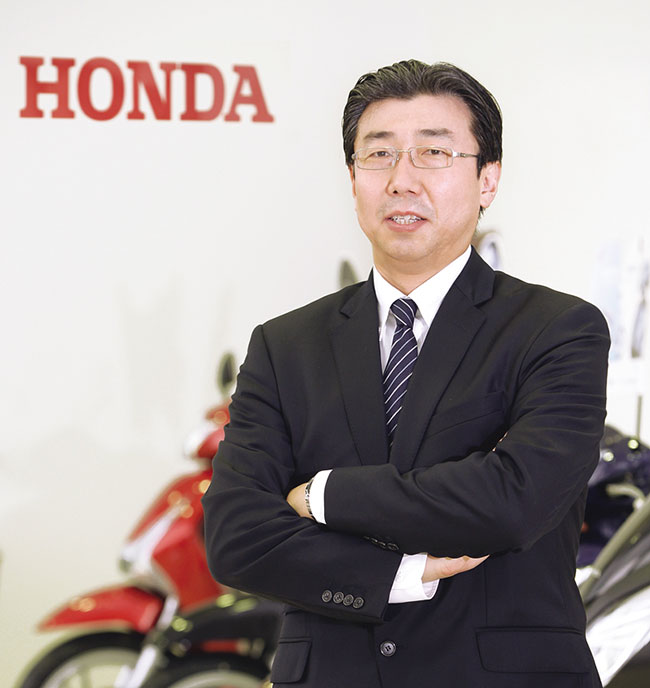 Honda-2-Wheelers-CEO-Mr.-Minoru-Kato-