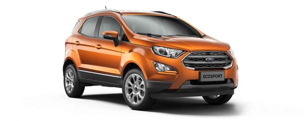 Ford EcoSport 2018 Colors: Blue, Black, White, Silver, Grey, Red ...