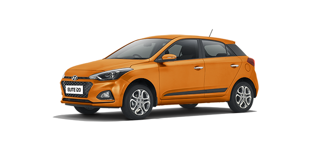 2018 New Hyundai Elite i20 Orange Color (Passion orange)
