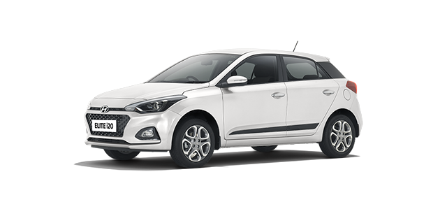 2018 New Hyundai Elite i20 White Color (Polar White)