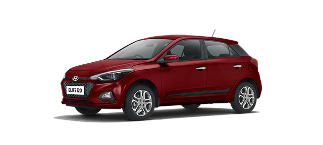 2018 New Hyundai Elite i20 Red Color (Fiery Red)