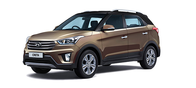 2018 Hyundai Creta Brown Dual Tone Color (Earth Brown Dual Tone)