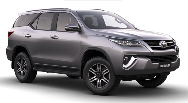 Different Colors Of Toyota Fortuner
