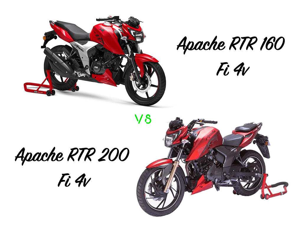 2018 Tvs Apache Rtr 160 Vs Rtr 200 Battle Of The Brothers Gaadikey