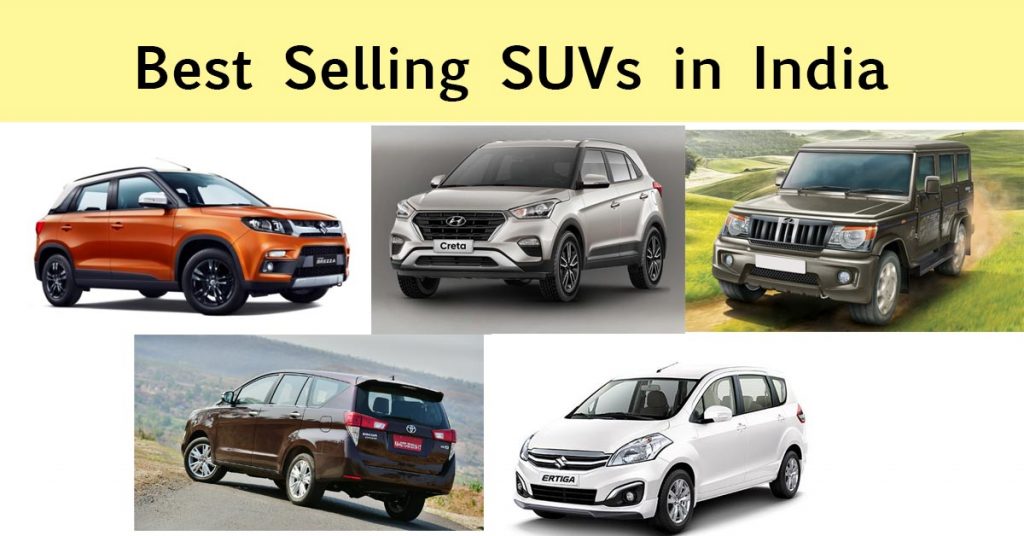 Top 5 Best Selling SUVs in India (2018) GaadiKey
