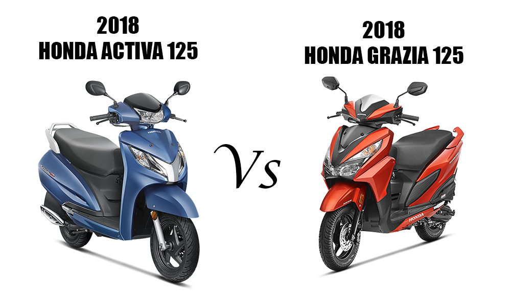 2018 Activa 125 Vs Grazia 125 Which Is A Better Buy Gaadikey