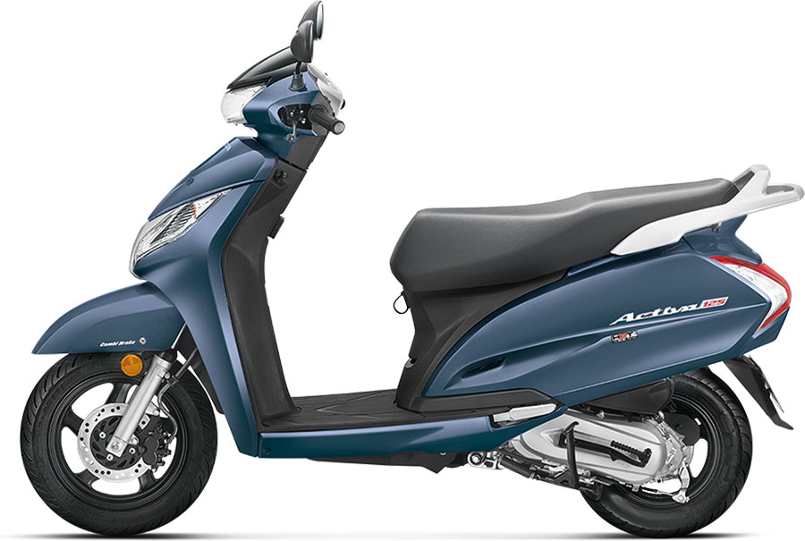 2019 Honda Activa 125 Colors Silver Blue Red Black White Brown Gaadikey