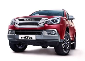 Updated ISUZU MuX model 2018