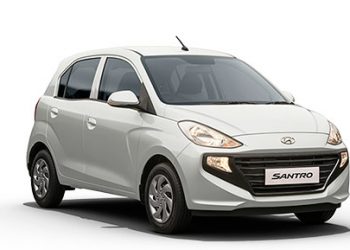 New Hyundai Santro White Color Polar White Color