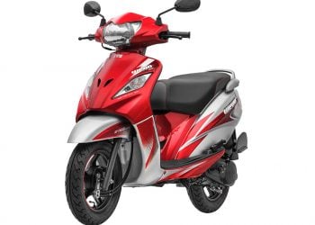 TVS WEGO Refresh gets 4 New Colors, 20L Utility Box and More
