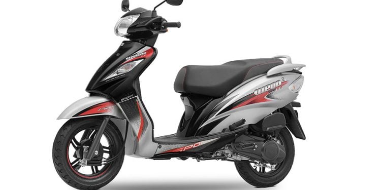 New TVS Model Black 2018 Model