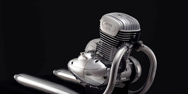 New JAWA Motorcycle Engine Unveiled – 300cc Engine 27 bhp