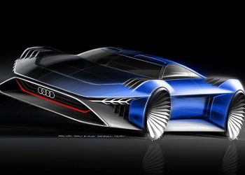 Audi designs First Concept car for an Animated film