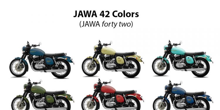 JAWA 42 Colors - jawa42 colors - jawa 42 all colors