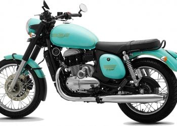 JAWA 42 Teal Color - JAWA 42 Halley's Teal color