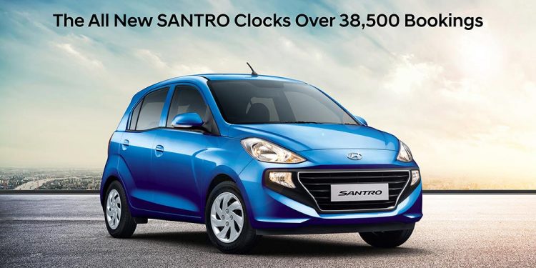 All New 2018 Santro Bookings