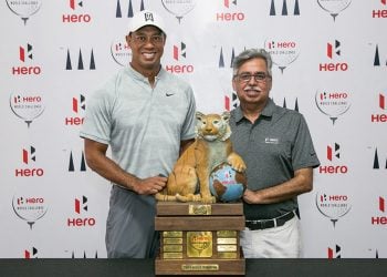 Tiger Woods Hero Motocorp