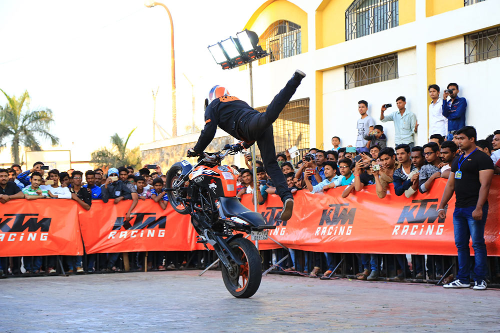 KTM Stunt Show Mumbai 29 December 2018