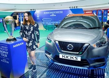 Nissan KICKS brings ICC World Cup Trophy to Bangalore