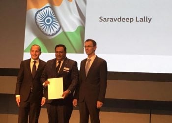 Volkswagen Lally Motors Punjab gets Diamond Pin Award