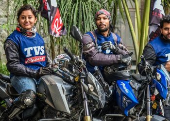 TVS Apache kicks off Apache Owners Group Ride to Bhutan