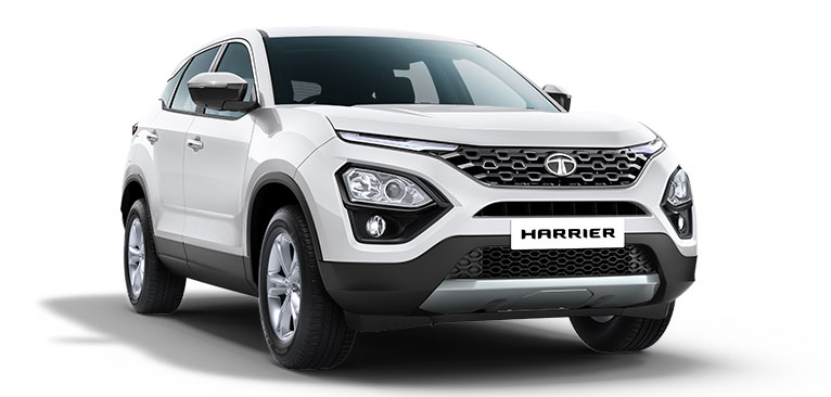 Tata Harrier White Color - Tata Harrier in Orcus White Color variant - 2020 Tata Harrier White Color - Tata Harrier 2020 model white color variant -