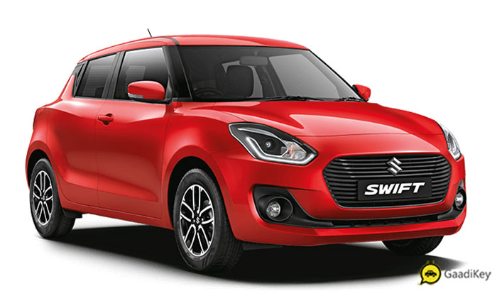 2020 Maruti Swift Red Color - 2020 Swift Fire Red Color Option