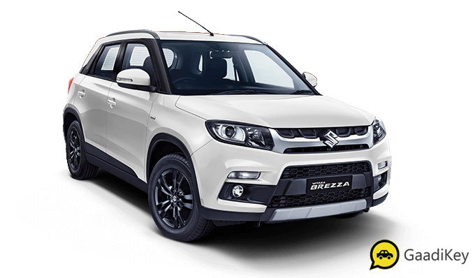 2019 Maruti Vitara Brezza Pearl Arctic White Color - 2019 Maruti Brezza White Color