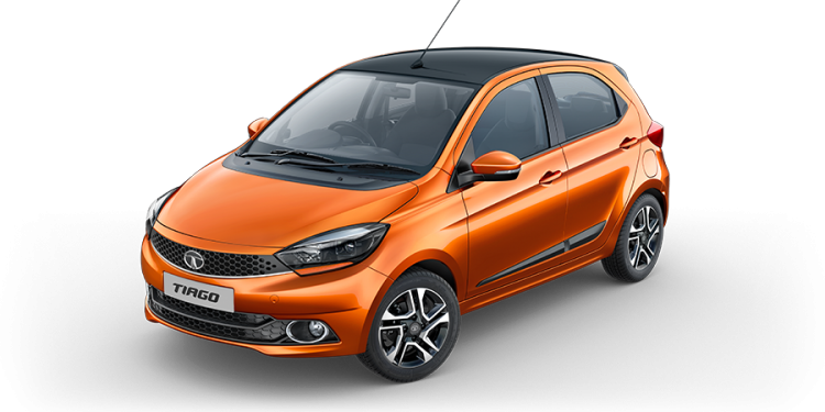 2019 Tata Tiago Canyon Orange Color - 2019 Tata Tiago Orange Color