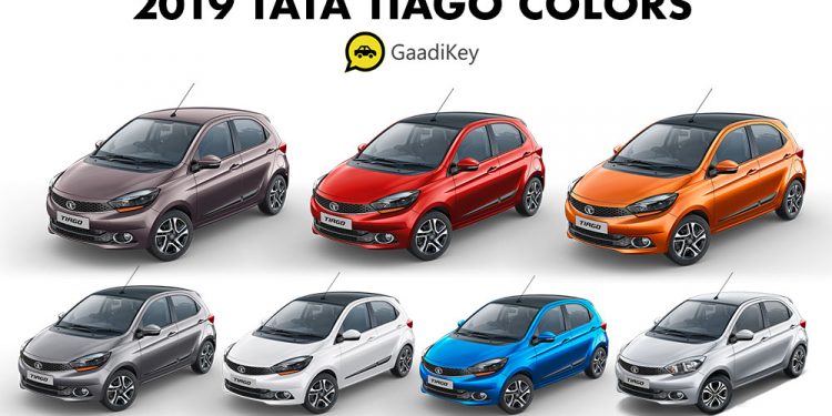 2019 Tata Tiago Colors - New 2019 Tiago Color variants