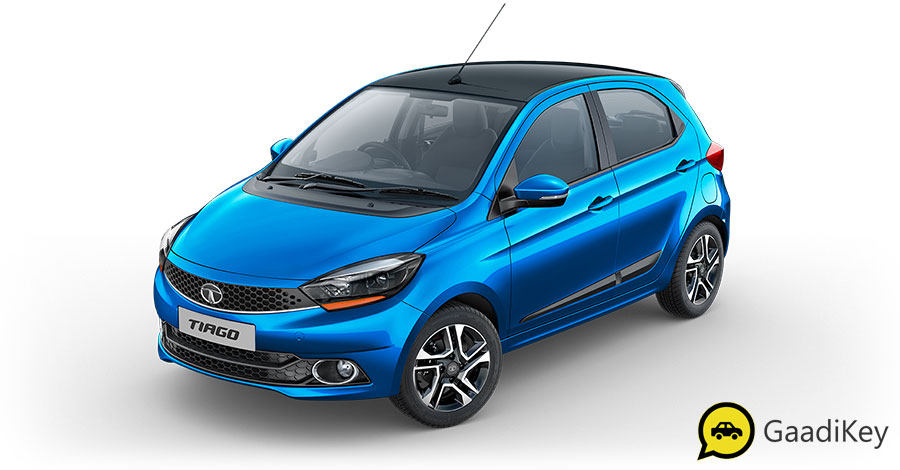 2019 Tata Tiago Blue Color Option - New 2019 Tiago Ocean Blue Color Variant